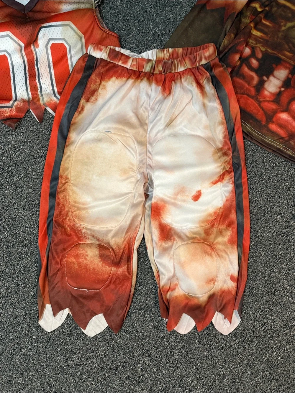 💀🎃👻Kids Zombie Football Costume Set